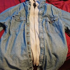 Puritan Gray and Blue Jacket